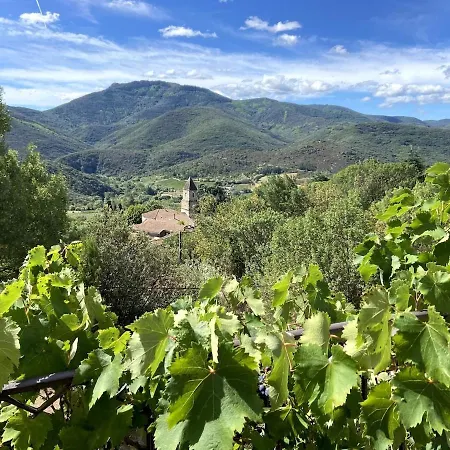 Romantic Med Chic Retreat With Pool On Gr Trail Mons (Herault)